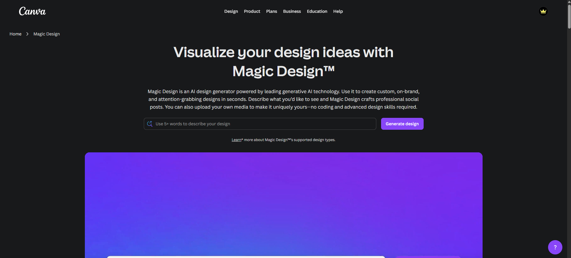 Canva Magic ai
